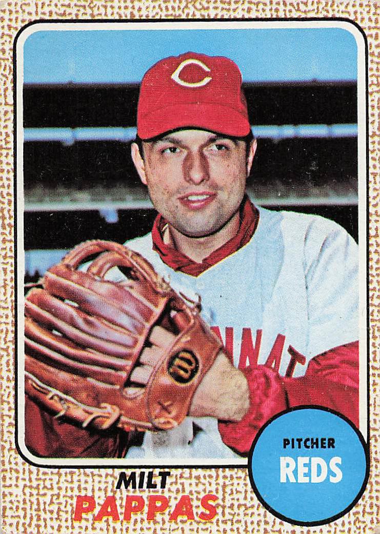 1968 Topps Baseball Milt Pappas #74