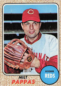 1968 Topps Baseball Milt Pappas #74