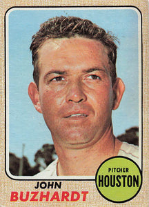 1968 Topps Baseball John Buzhardt #403