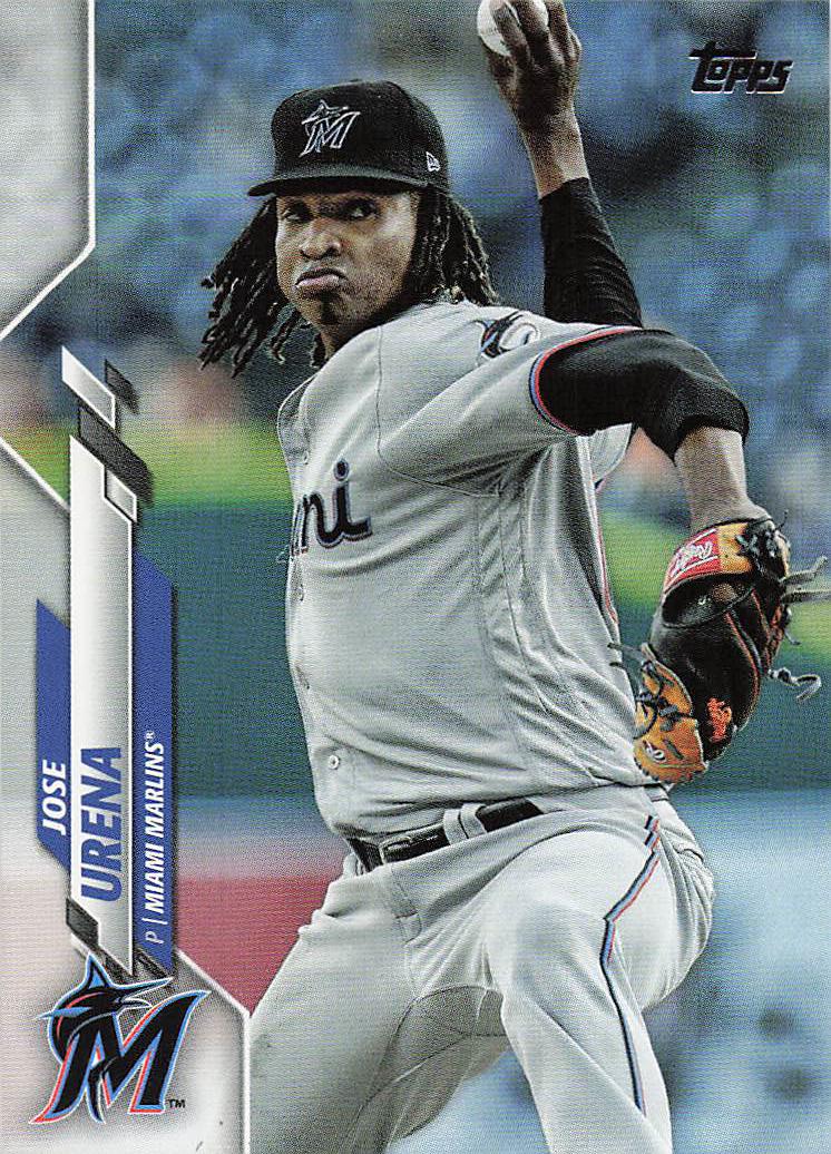 2020 Topps Baseball Jose Urena #270