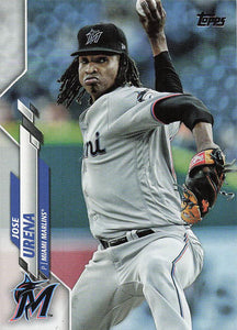 2020 Topps Baseball Jose Urena #270