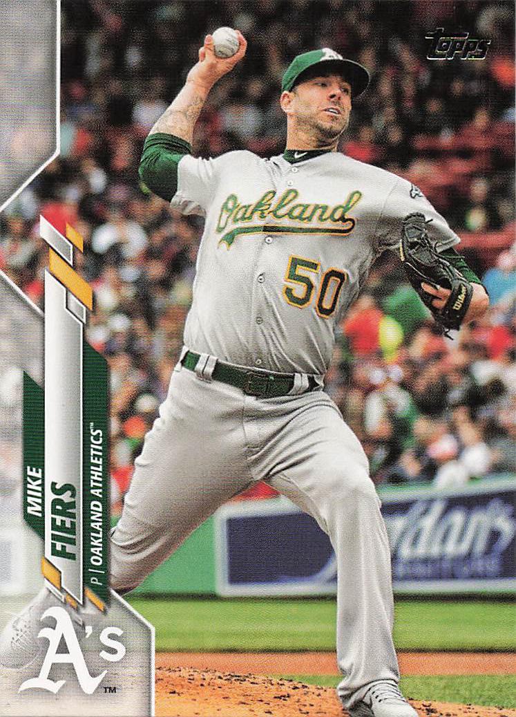 2020 Topps Baseball Mike Fiers #212
