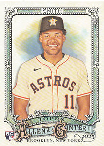 2025 Topps Allen & Ginter Baseball Cam Smith #189 Rookie
