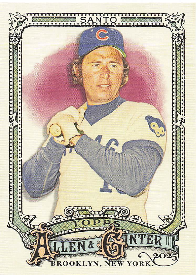 2025 Topps Allen & Ginter Baseball Ron Santo #331