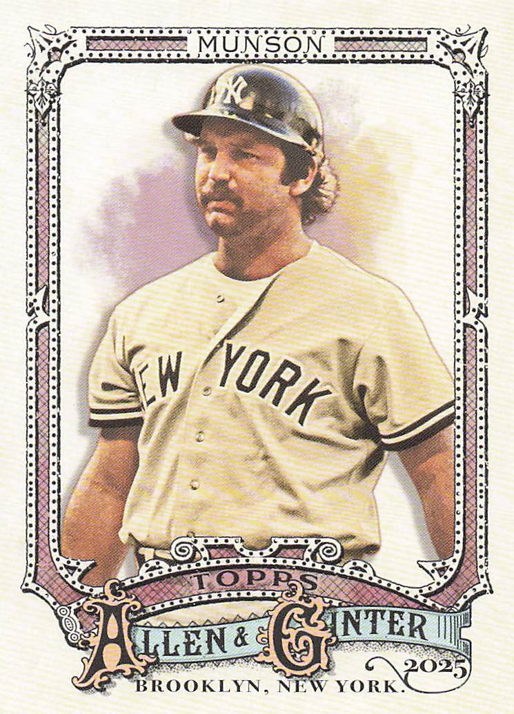 2025 Topps Allen & Ginter Baseball Thurman Munson #160