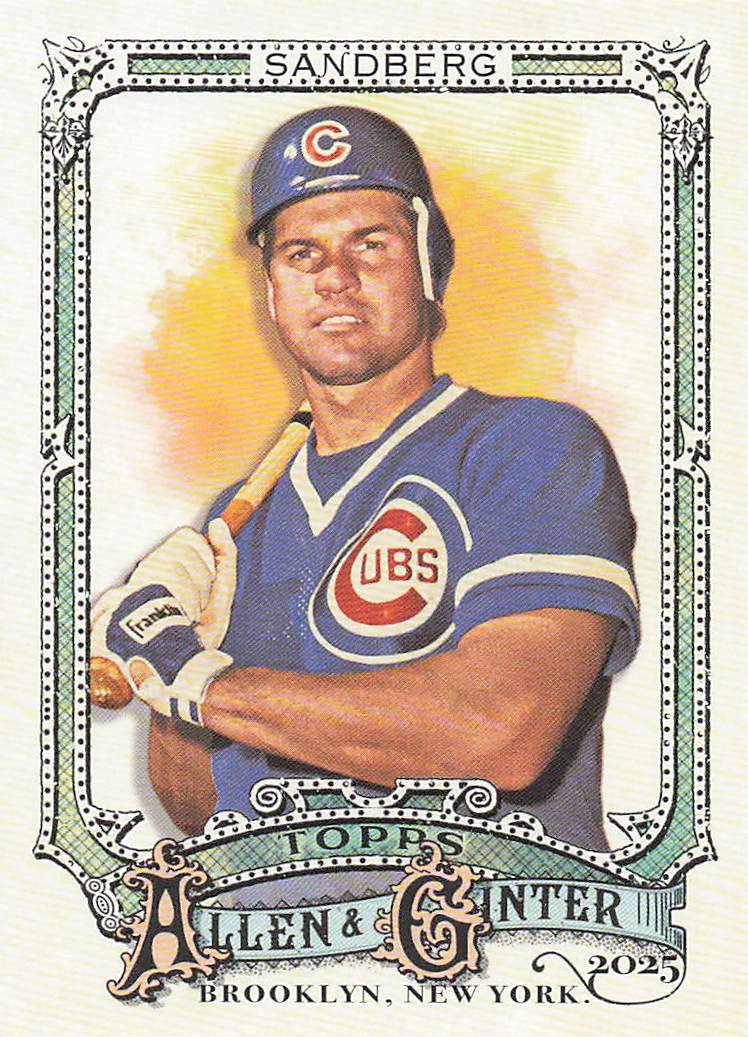 2025 Topps Allen & Ginter Baseball Ryne Sandberg #15