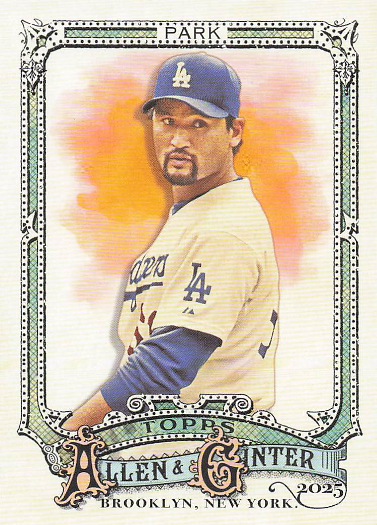2025 Topps Allen & Ginter Baseball Chan Ho Park #12