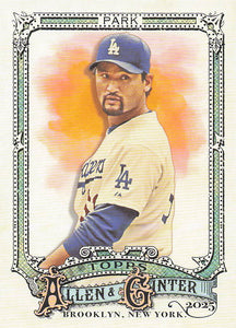 2025 Topps Allen & Ginter Baseball Chan Ho Park #12