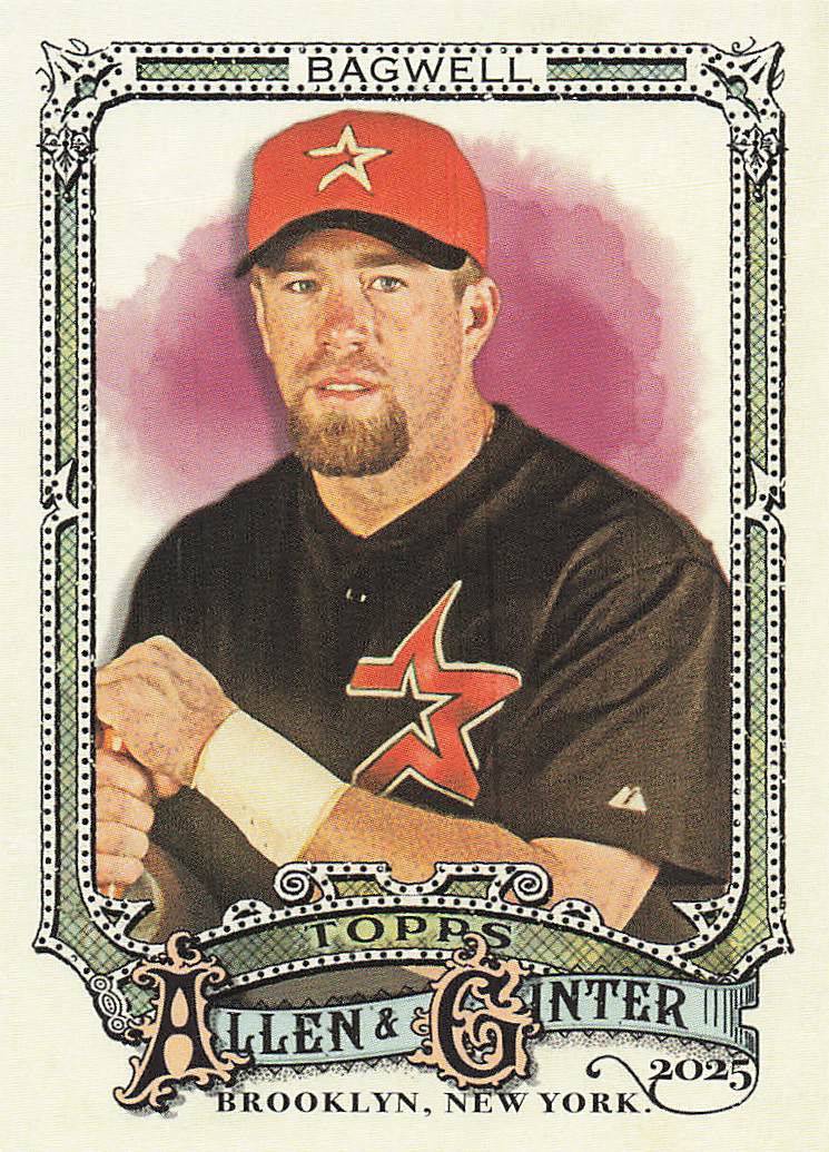 2025 Topps Allen & Ginter Baseball Jeff Bagwell #330