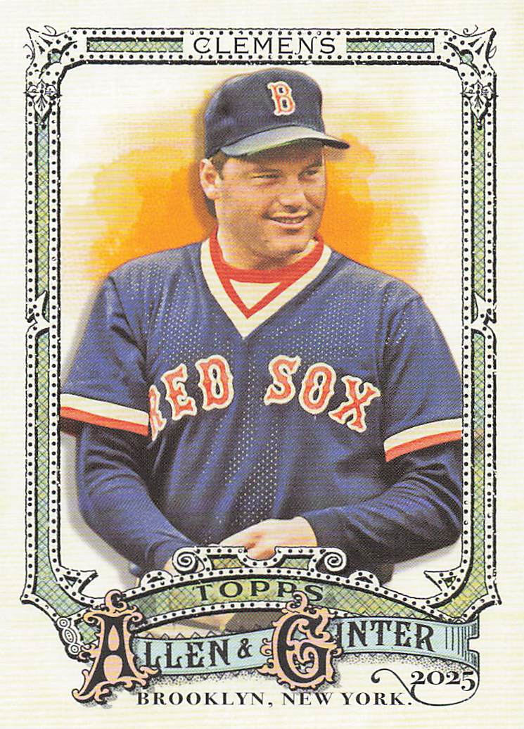 2025 Topps Allen & Ginter Baseball Roger Clemens #43