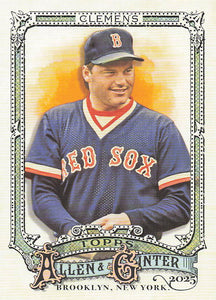 2025 Topps Allen & Ginter Baseball Roger Clemens #43