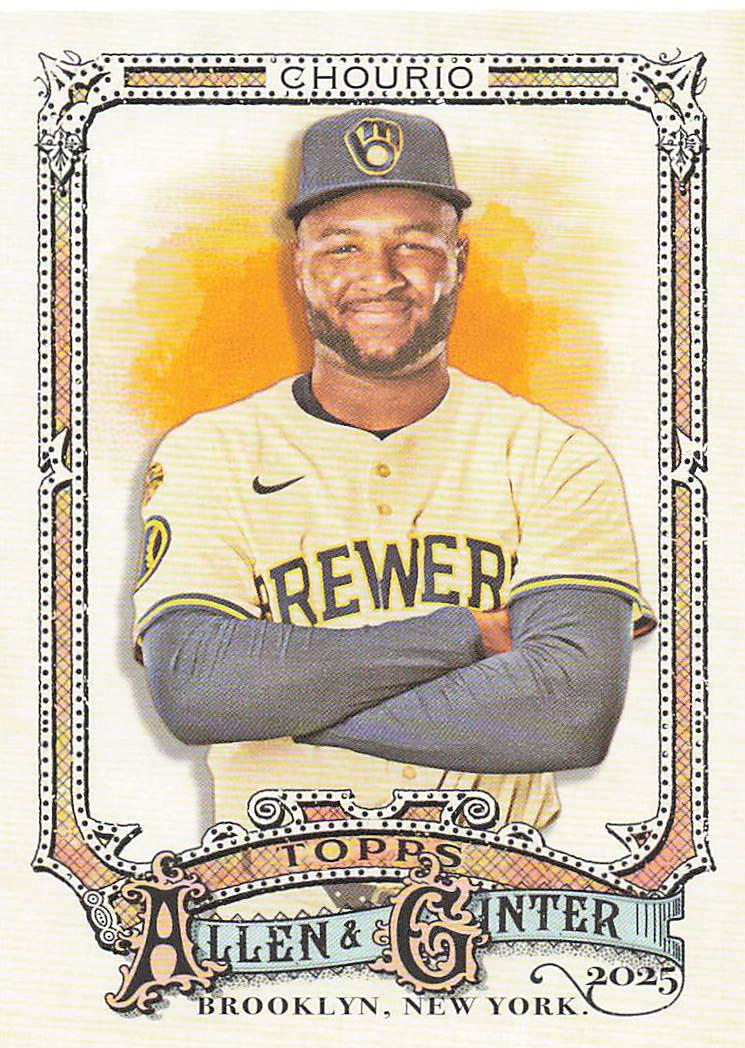 2025 Topps Allen & Ginter Baseball Jackson Chourio #76
