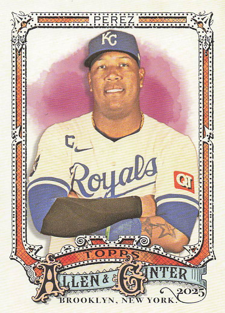 2025 Topps Allen & Ginter Baseball Salvador Perez #165