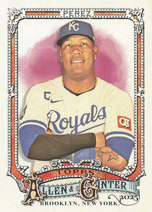 2025 Topps Allen & Ginter Baseball Salvador Perez #165