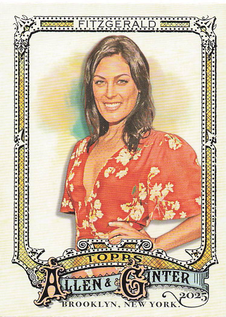 2025 Topps Allen & Ginter Baseball Michele Fitzgerald #273