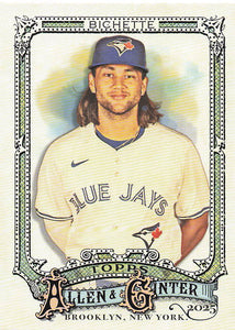 2025 Topps Allen & Ginter Baseball Bo Bichette #181