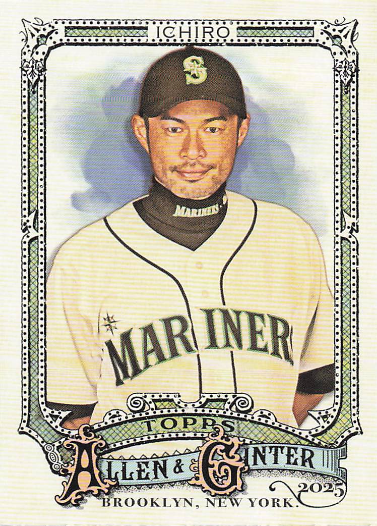 2025 Topps Allen & Ginter Baseball Ichiro #20