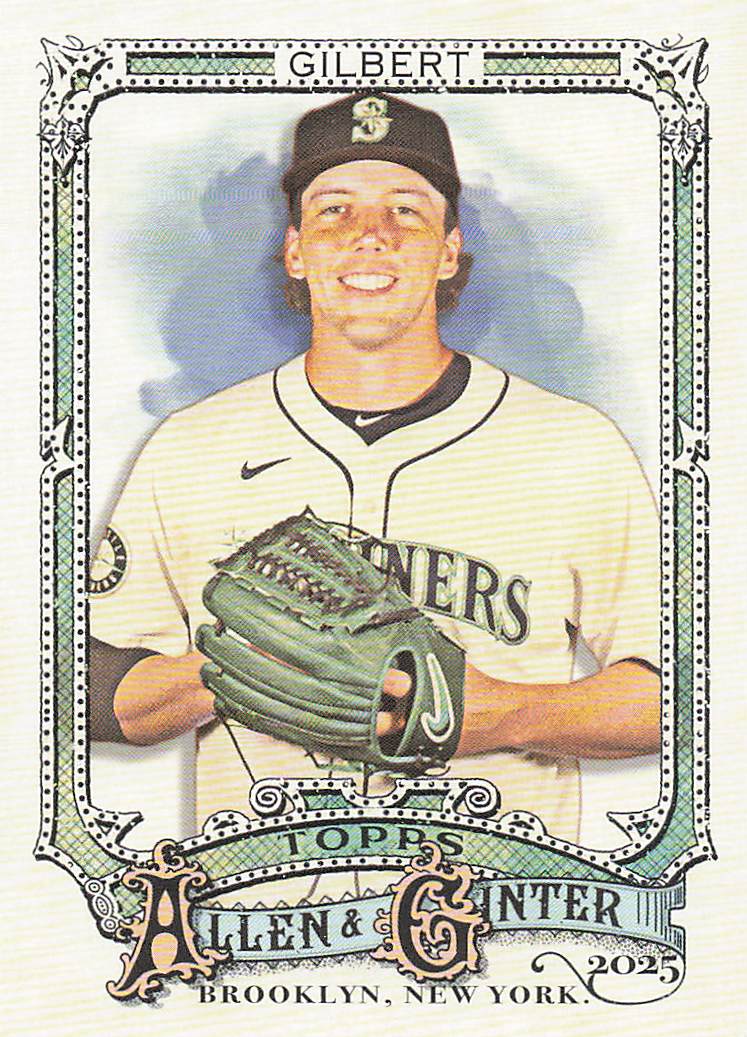 2025 Topps Allen & Ginter Baseball Logan Gilbert #239