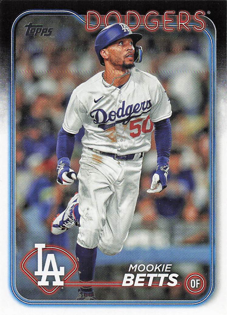 2024 Topps Baseball Mookie Betts #250