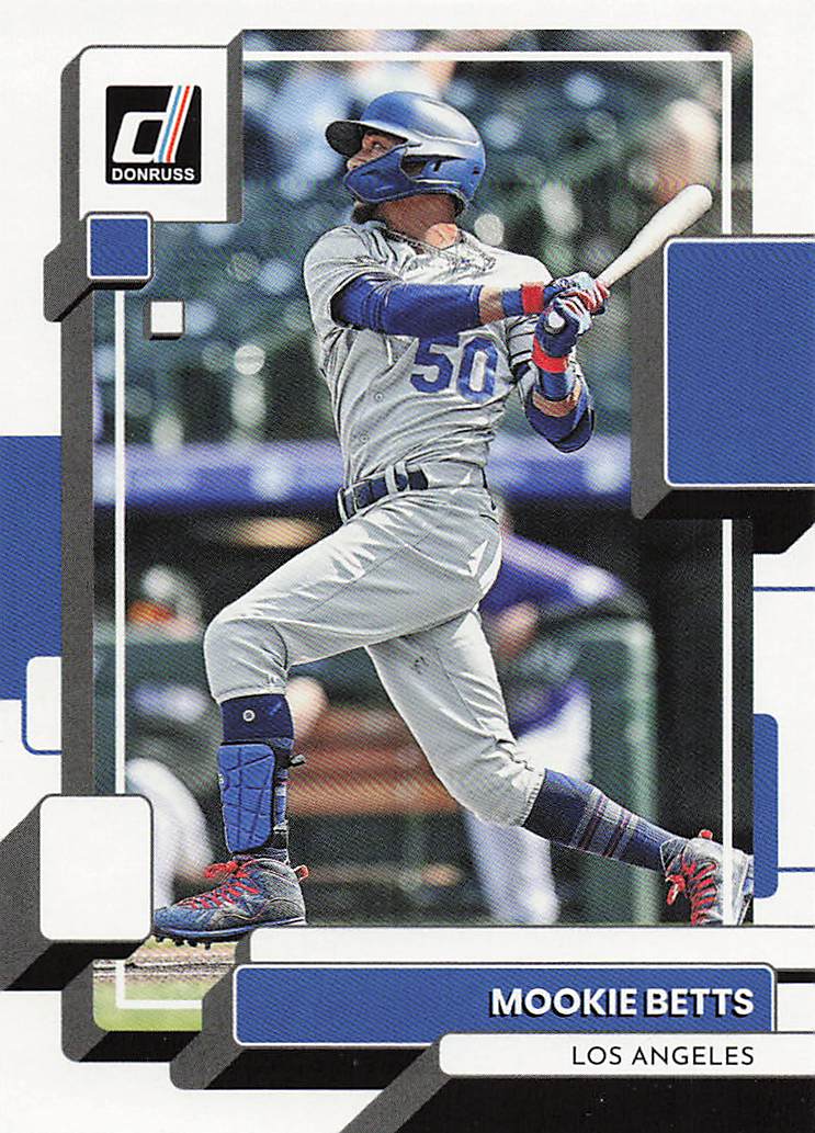 2022 Donruss Baseball Mookie Betts #211