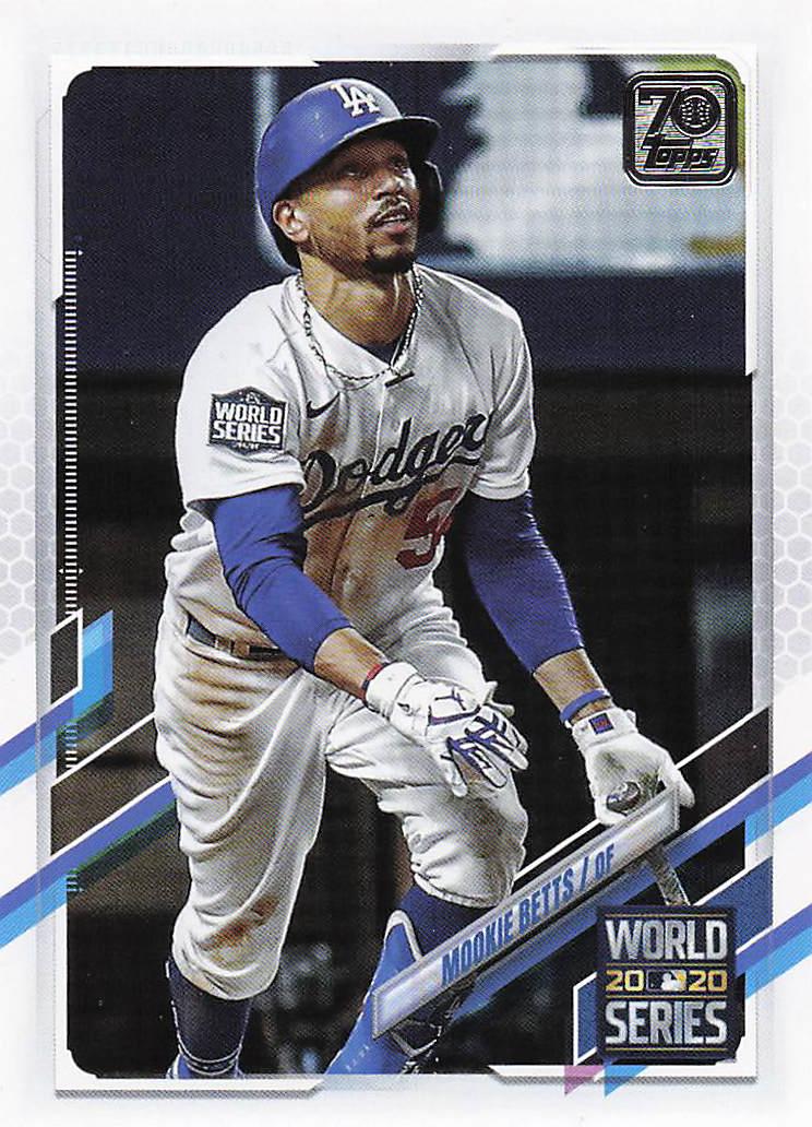 2021 Topps Baseball Mookie Betts #15