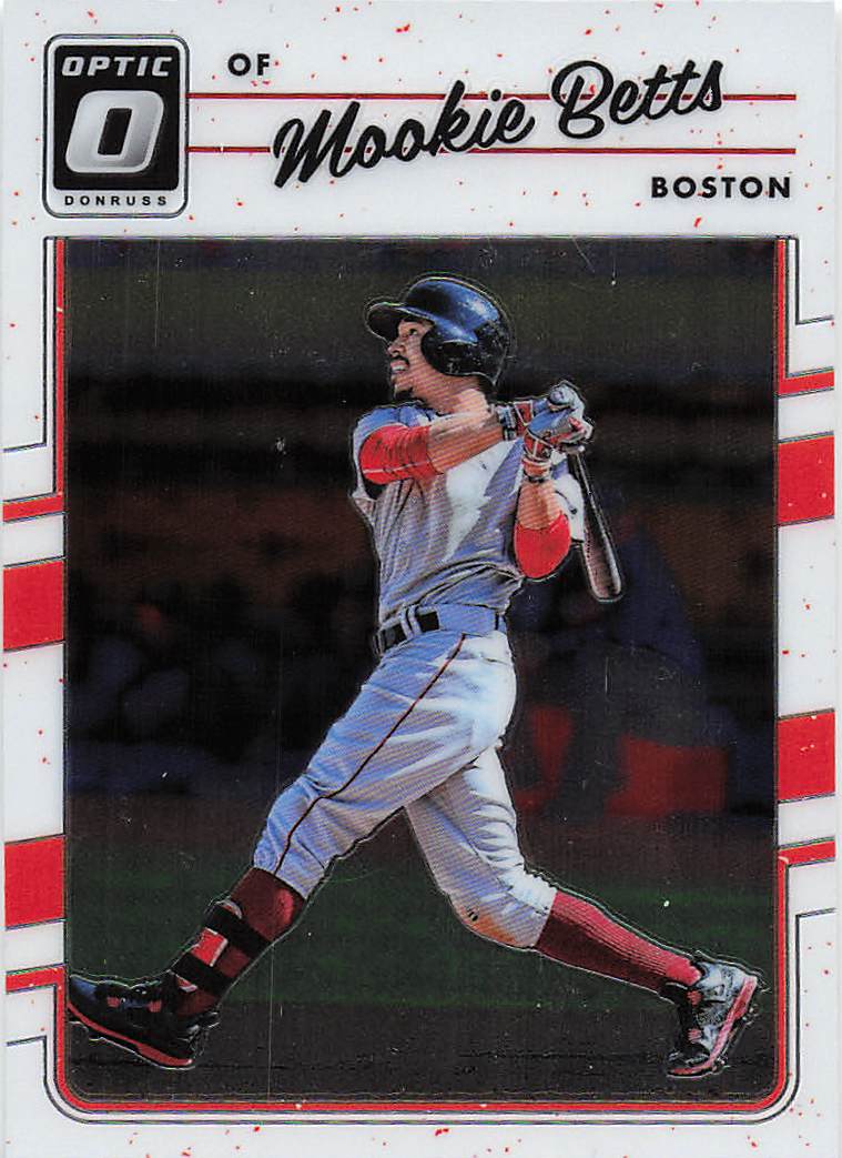 2017 Donruss Optic Baseball Mookie Betts #77