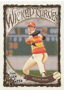 2025 Topps Allen & Ginter Baseball Wicked Curves Nolan Ryan #WC-3