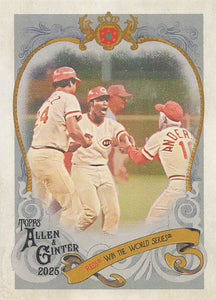 2025 Topps Allen & Ginter Baseball Sweet Victory Joe Morgan #SV-34