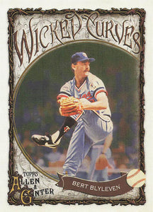 2025 Topps Allen & Ginter Baseball Wicked Curves Bert Blyleven #WC-2