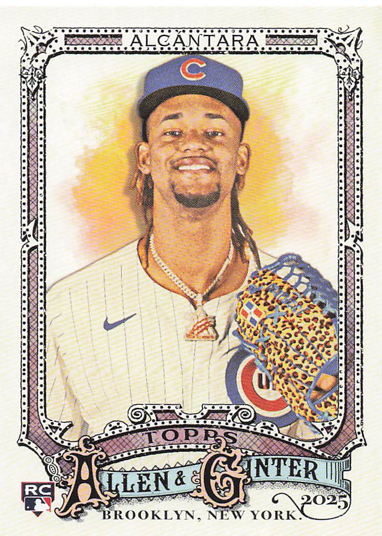 2025 Topps Allen & Ginter Baseball Kevin Alcántara #83 Rookie