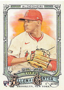 2025 Topps Allen & Ginter Baseball Sam Aldegheri #240 Rookie