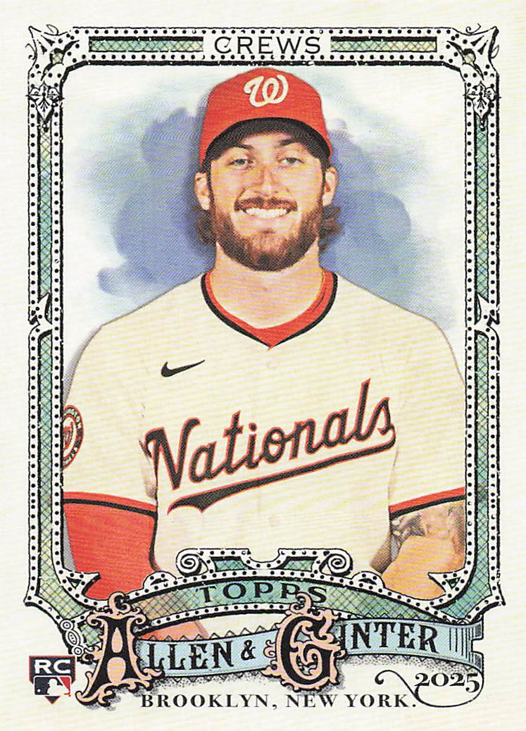 2025 Topps Allen & Ginter Baseball Dylan Crews #120 Rookie