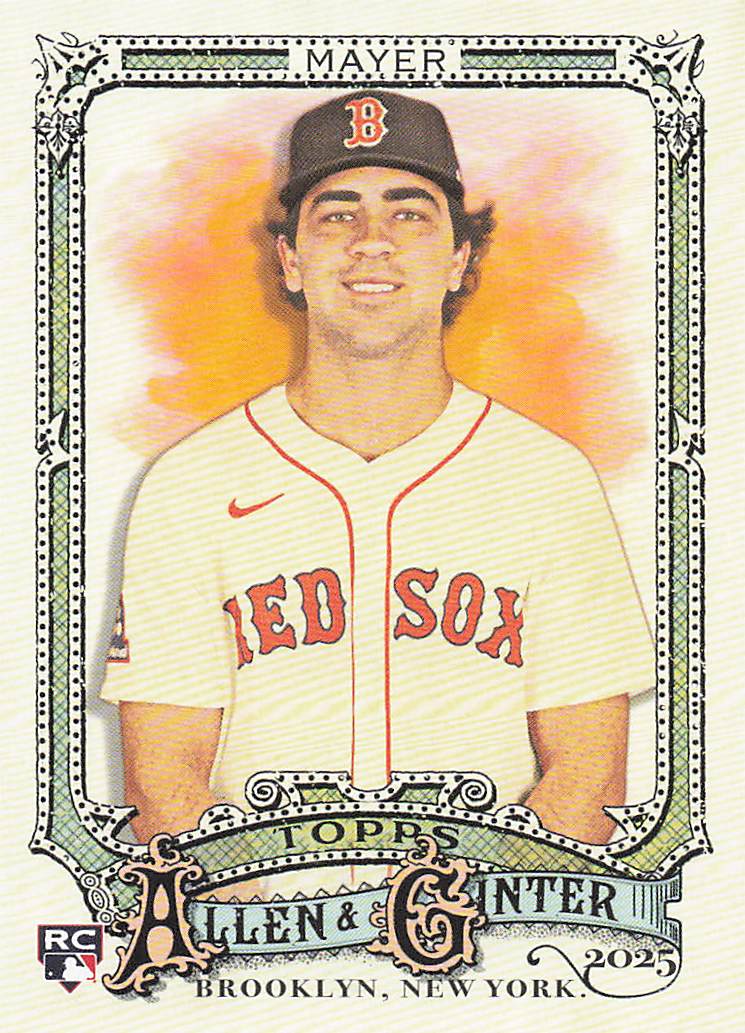 2025 Topps Allen & Ginter Baseball Marcelo Mayer #245 Rookie