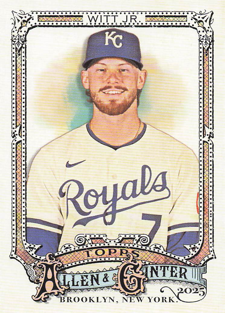 2025 Topps Allen & Ginter Baseball Bobby Witt Jr. #123