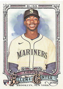 2025 Topps Allen & Ginter Baseball Ryan Bliss #205 Rookie