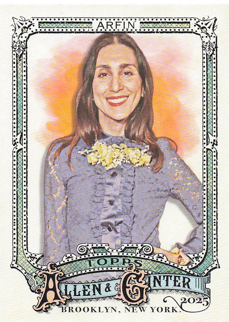 2025 Topps Allen & Ginter Baseball Lesley Arfin #264