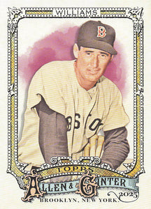 2025 Topps Allen & Ginter Baseball Ted Williams #48