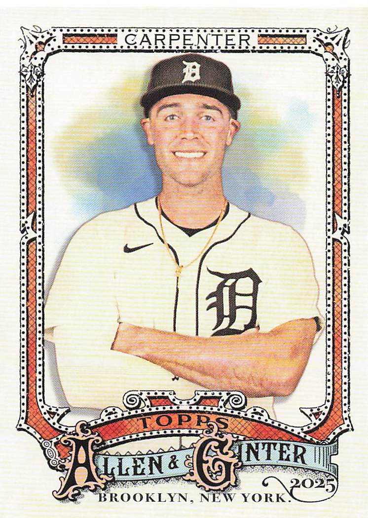 2025 Topps Allen & Ginter Baseball Kerry Carpenter #158