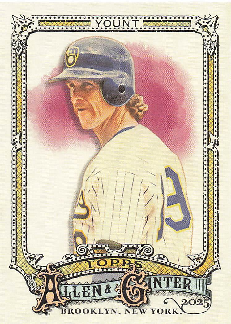 2025 Topps Allen & Ginter Baseball Robin Yount #321