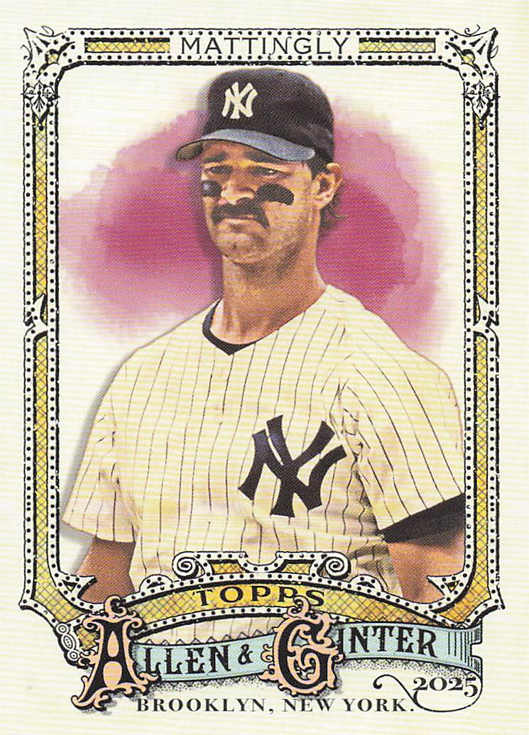 2025 Topps Allen & Ginter Baseball Don Mattingly #173