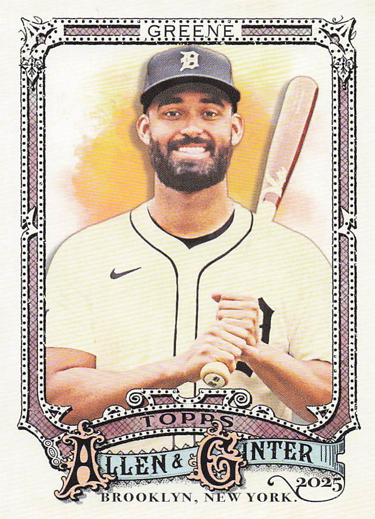 2025 Topps Allen & Ginter Baseball Riley Greene #136