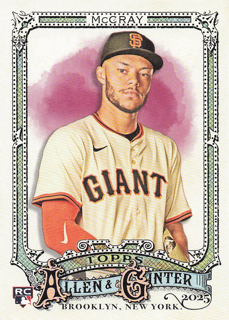 2025 Topps Allen & Ginter Baseball Grant McCray #228 Rookie