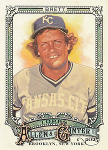 2025 Topps Allen & Ginter Baseball George Brett #308