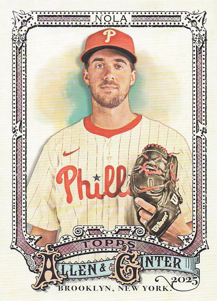 2025 Topps Allen & Ginter Baseball Aaron Nola #231