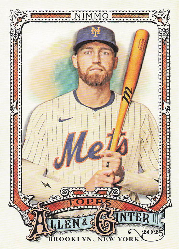2025 Topps Allen & Ginter Baseball Brandon Nimmo #238