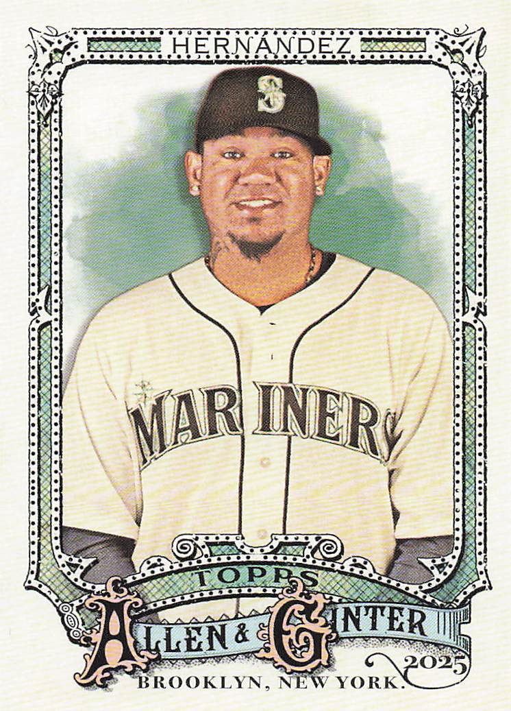 2025 Topps Allen & Ginter Baseball Félix Hernández #171