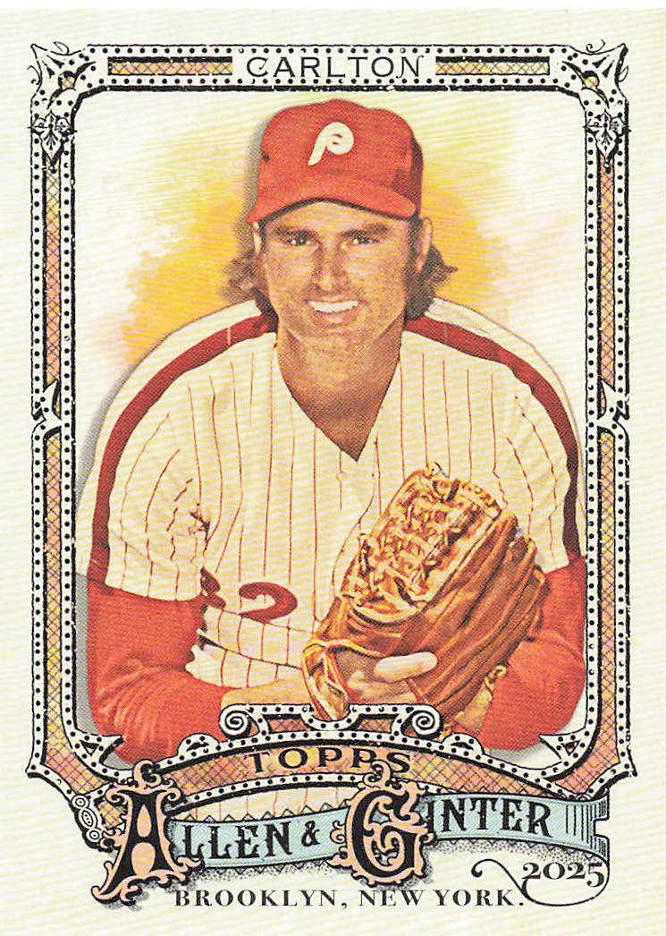 2025 Topps Allen & Ginter Baseball Steve Carlton #38