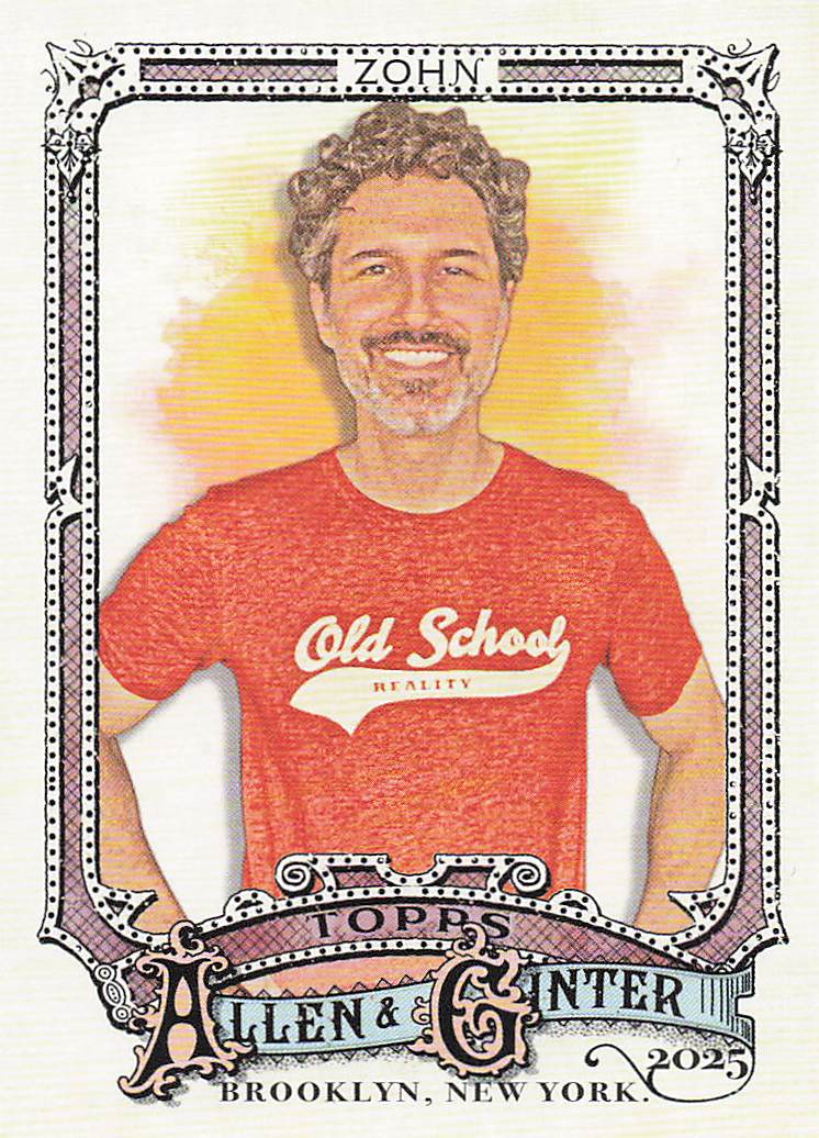 2025 Topps Allen & Ginter Baseball Ethan Zohn #287