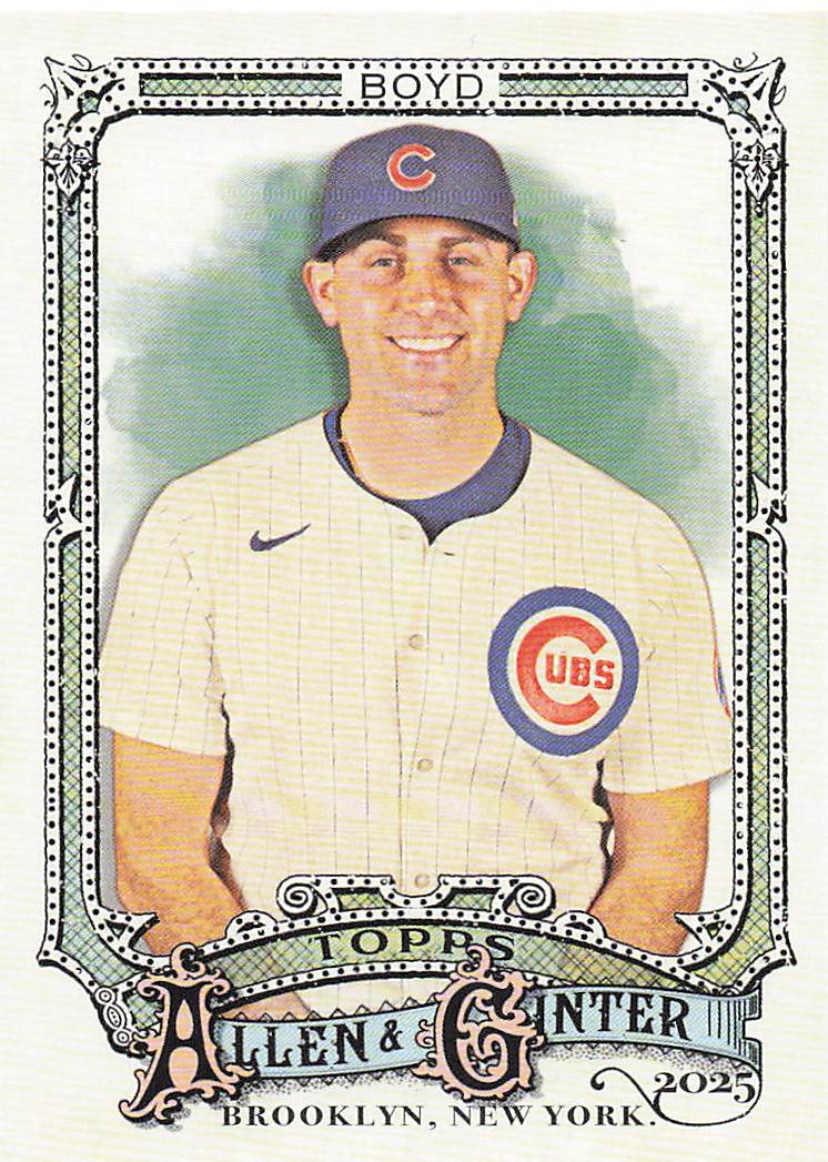 2025 Topps Allen & Ginter Baseball Matthew Boyd #197