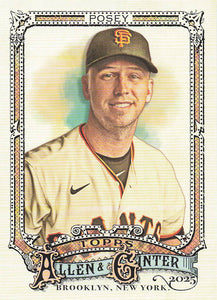 2025 Topps Allen & Ginter Baseball Buster Posey #45